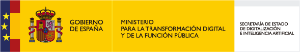 Ministerio para la Transformación Digital y de la Función Pública